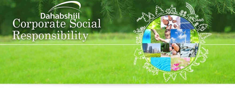 Dahabshiil, one of Africa’s money transfer company is committed to providing social support as part of its Corporate Social Responsibility.