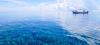Calm and clear sea in Okinawa, Japan.
