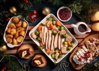 All 42 Emirates lounges across the network, including the 7 lounges in Dubai International Airport will be serving a range of traditional Christmas dishes