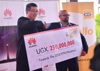 Huawei has today boosted the 2018 MTN Kampala Marathon with UGX250 million towards maternal health in Uganda.